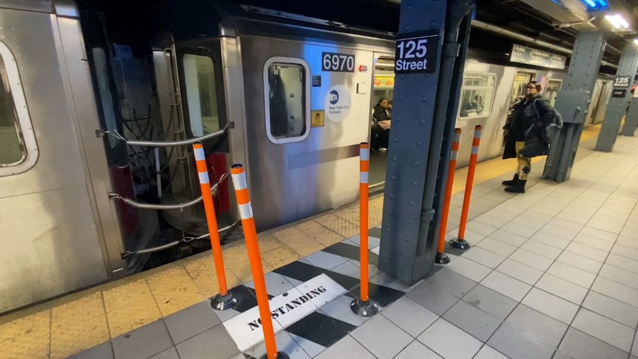 MTA installs nostanding zones to protect subway conductors